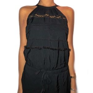 Black Halter Jumpsuit